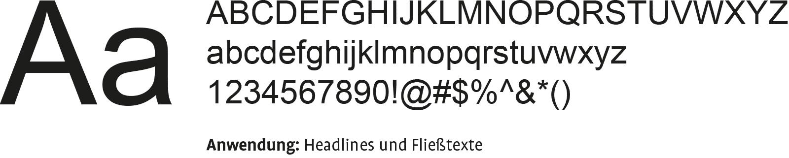 Typografie-Korrespondenzschriften